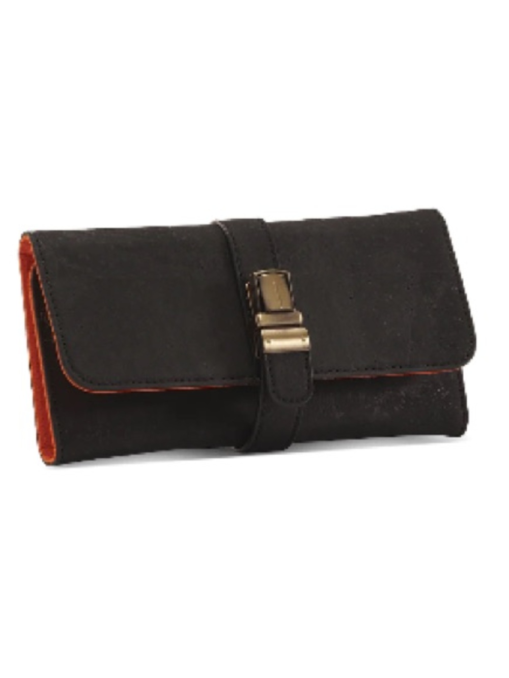 Laflore Paris - Moimoi: Elegant Black Cork Jewelry Pouch *Discontinued Item*